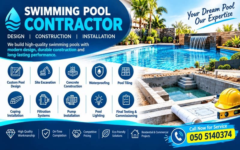 Swimming Pool Contractor in Dubai